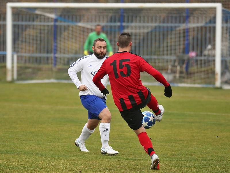 SK Velké Přítočno - Baník Švermov 6:3 (6:3), OP Kladno, 3. 11. 2018