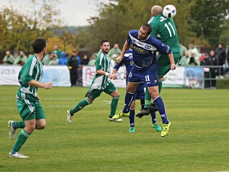 Sokol Hostouň - SK Kladno 1:3, Divize B, 8. 10. 2017