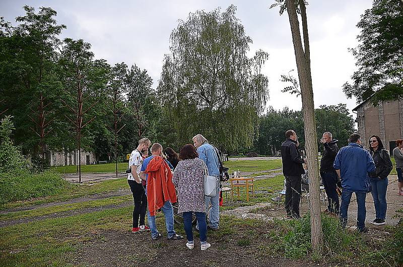 Ze zahájení expozice Dagmar Šubrtové na Mayrau.