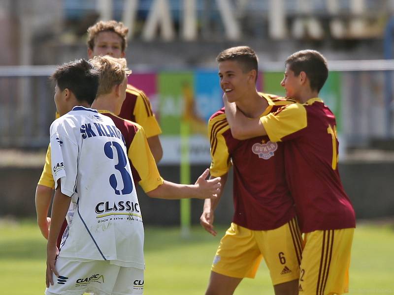 Kladenský pohár 2017. Turnaj pro kategorii U15 proběhl poslední červencový víkend na Stadionu Františka Kloze