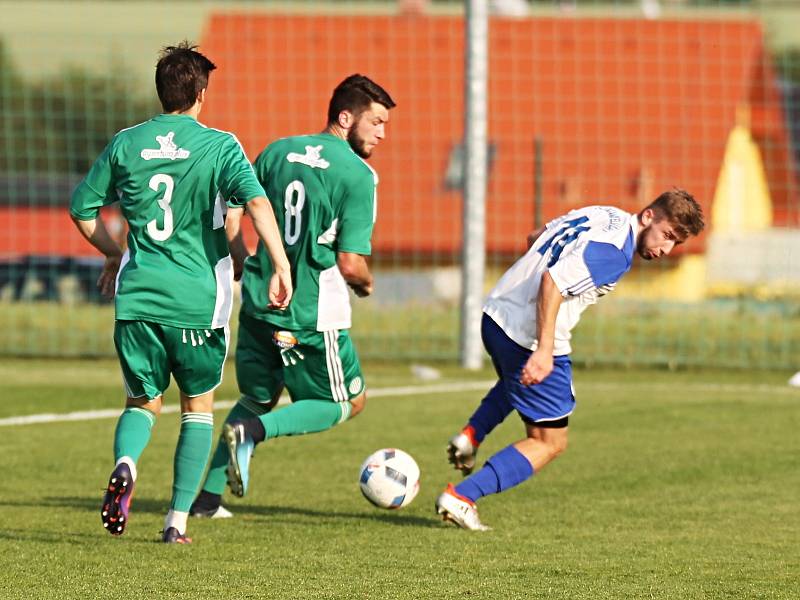 Sokol Hostouň - Slovan Velvary 3:0, Divize B, 3. 6. 2018