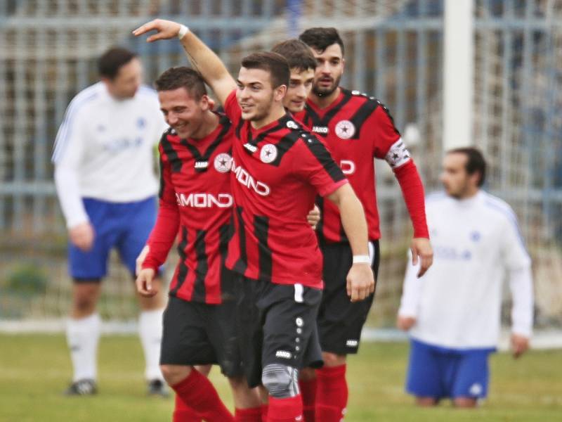 SK Velké Přítočno - Baník Švermov 6:3 (6:3), OP Kladno, 3. 11. 2018