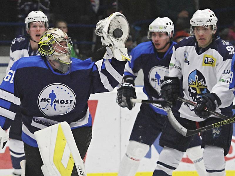 Rytíři Kladno – HC Most 6:1, 1. hokejová liga 2014-15 / 3. 1. 2015