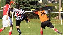 Hřebeč - Dobříš 0:2 (0:0), utkání I.A, tř. 2011/12 , hráno 15.10.2011