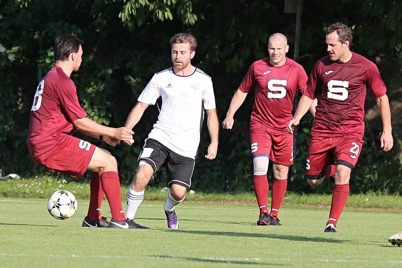 Fotbalisté SK Hřebeč sehráli přátelské utkání s týmem HC Sparta Praha / 18. 6. 2019 - Lidice