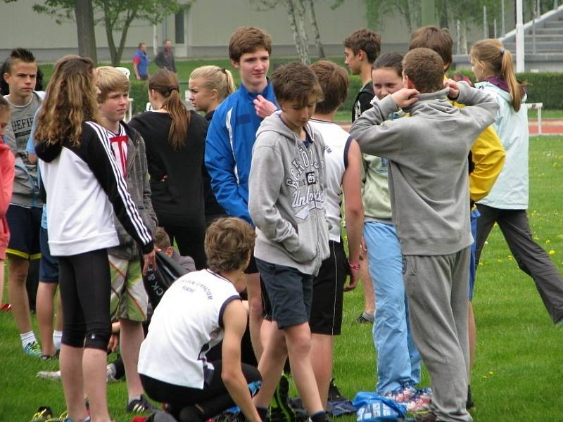 Okresní kolo Odznaku všestrannosti olympijských vítězů. 