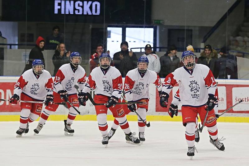 Česká republika - Finsko 3:2 sn, příprava U17 - 30. 12. 2018 Čez Stadion Kladno