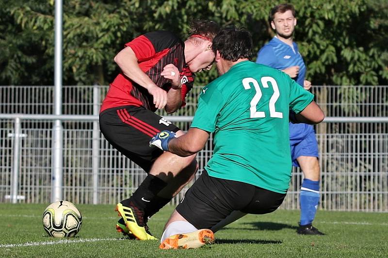 SK Doksy - SK SPARTAK Příbram 3:1 (1:0), 1A,  25. 9. 2021