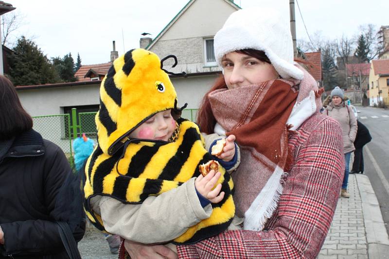 Do ulic se vydala široká škála maškar, nechyběli například tradiční medvědi.