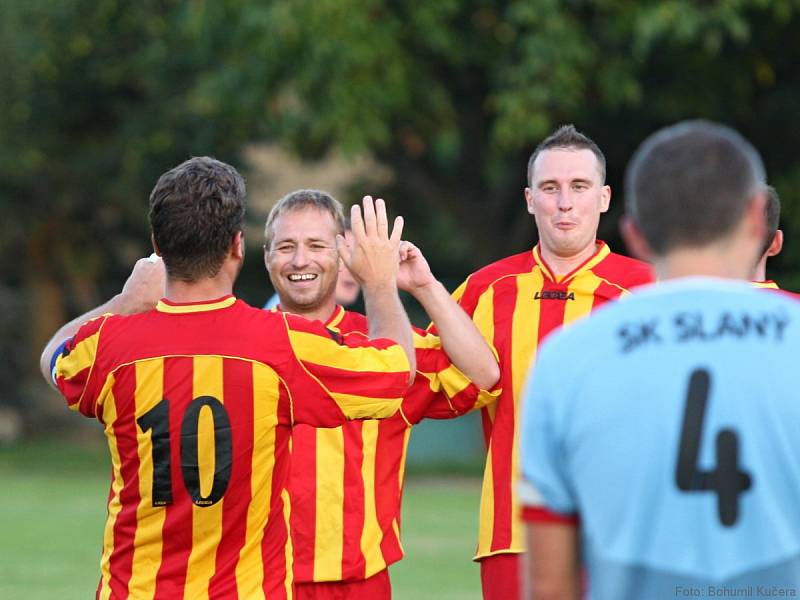 Sokol Lidice - SK Slaný B 4:3 pk, OP Kladno, 12. 9. 2015