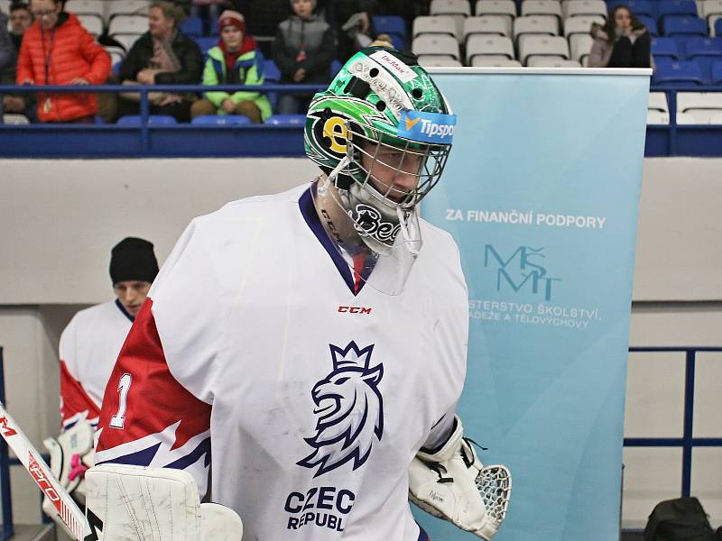 Česká republika - Finsko 3:2 sn, příprava U17 - 30. 12. 2018 Čez Stadion Kladno