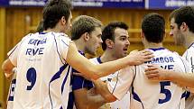 Kladno volleyball.cz -JMP Brno , Play-off čtvrtfinále, volejbalová Kooperativa extraliga mužů, 6.3.2009