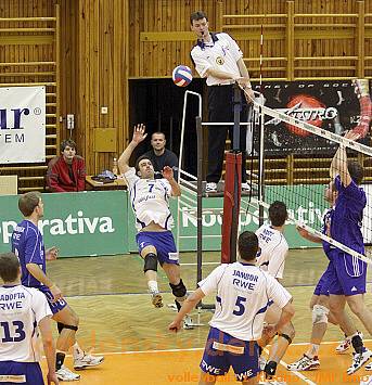 Kladno volleyball.cz -JMP Brno , Play-off čtvrtfinále, volejbalová Kooperativa extraliga mužů, 6.3.2009