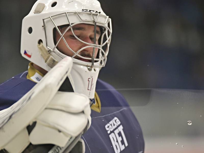 Rytíři Kladno – HC Ústečtí Lvi 6:4, příprava 21. 8. 2018, Adam Brízgala