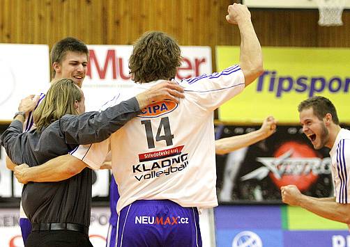 Kladno volleyball.cz - VK Opava , Play-off semifinále, volejbalová Kooperativa extraliga mužů, 11:4.2009 