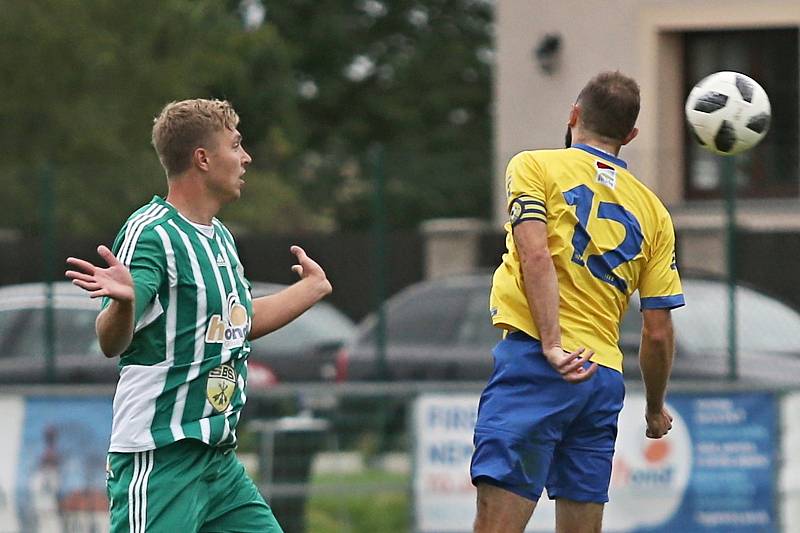 Sokol Hostouň - FC Písek 0:1, FORTUNA:ČFL, 8. 9. 2019