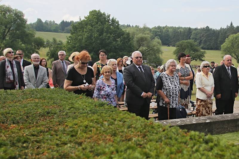 Pietní akt k 76. výročí vyhlazení obce Lidice