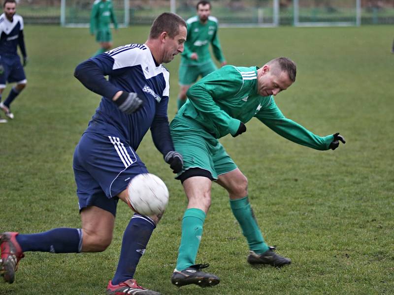 Kročehlavy - Družec 1:2 pk, OP Kladno, 11. 11. 2017