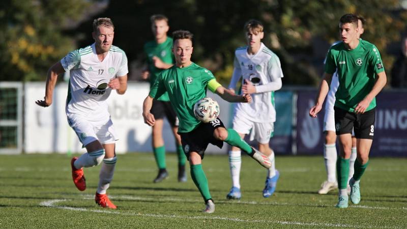 Sokol Hostouň - 1. FK Příbram B 3:4 (0:4), FORTUNA:ČFL, 24.10.2021