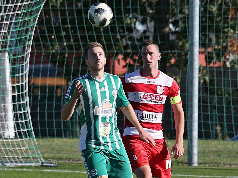 Sokol Hostouň - Povltavská FA 2:1 (1:1), ČFL, 4.10. 2020