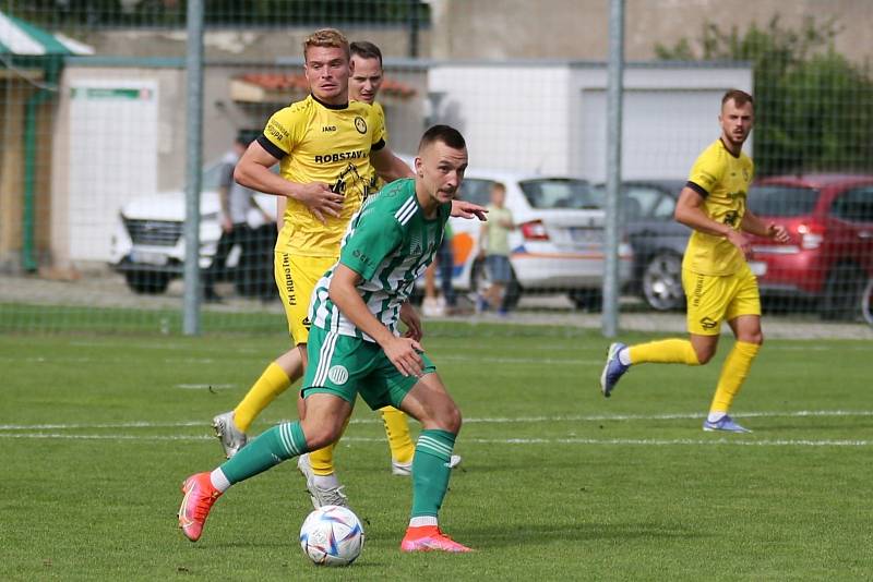 Sokol Hostouň - FK ROBSTAV Přeštice 1:0 / ČFL /28. 8. 2022