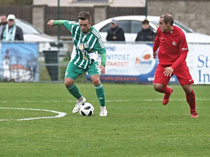 Sokol Hostouň - FK Ostrov 7:1 (2:0), Divize B, 23. 9. 2018