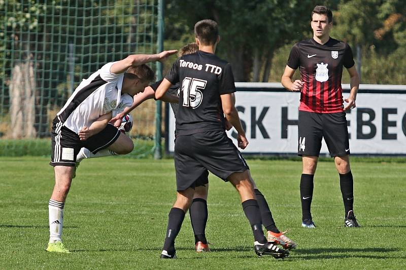 SK Hřebeč - FK Dobrovice 3:2 (0:1), KP 4. 9. 2021