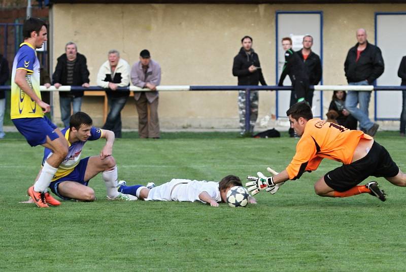 Čechie Velká Dobrá - TJ Unhošť 1:2, I.B. tř. sk. A, 19. 4. 2014