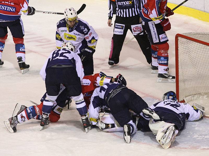 Rytíři Kladno - HC ČSOB Pojišťovna Pardubice, 43. kolo ELH 2013-14, 28.1.14