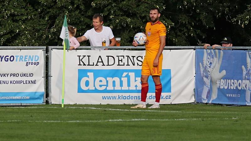 Sokol Hostouň - FK DUKLA Praha 0:3 (0:1), 1. kolo 24. 8. 2022