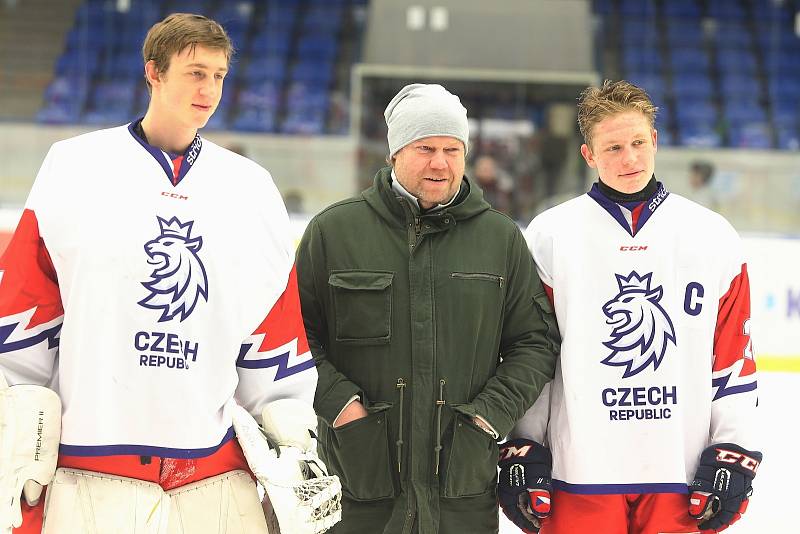 Česká republika - Finsko 3:2 sn, příprava U17 - 30. 12. 2018 Čez Stadion Kladno