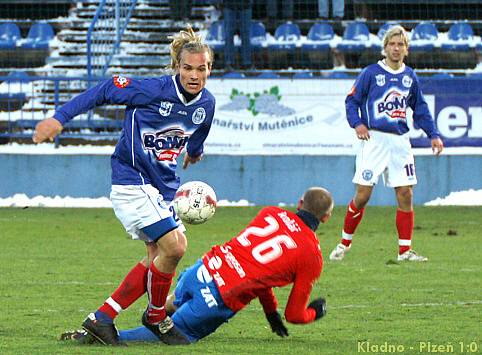 Kladno - Plzeň 1:0, 15.kolo Gambrinus ligy 2008/9, 23.11.2008