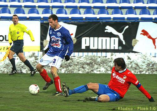 Kladno - Plzeň 1:0, 15.kolo Gambrinus ligy 2008/9, 23.11.2008