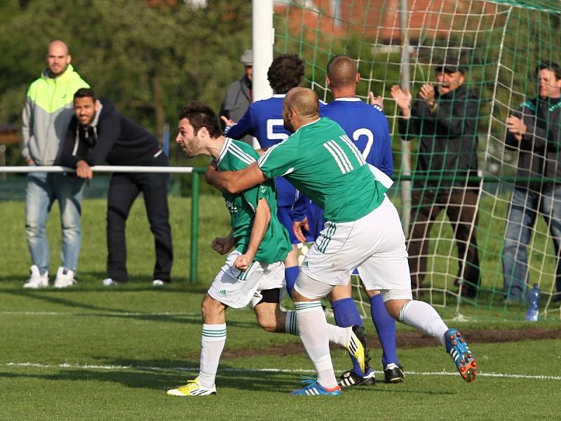 Sokol Hostouň - SK Hvozdnice 1:1, I.A. tř., 4.5.2014