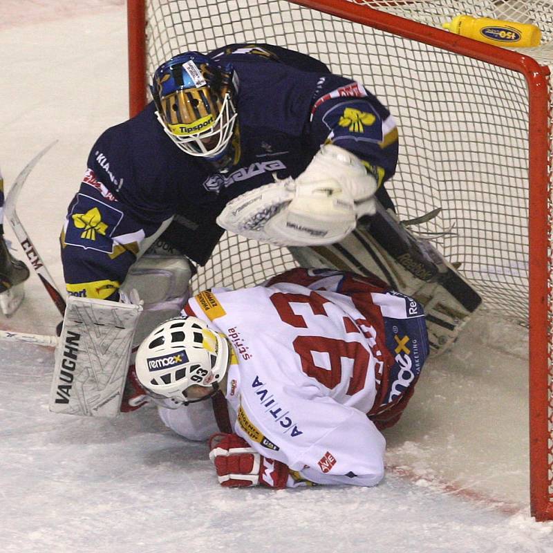 Rytíři Kladno - HC Slavia Praha, čtvrtfinále play-off  ELH 2012-13, třetí utkání, 14.3.13