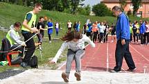 Krajské kolo sazka olympijského víceboje se konalo ve Slaném.