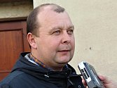 Předseda fotbalového Slovanu Velvary David Vedral.