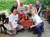 Slavnostní vyhlášení vítězů Fortuna Tip Ligy čtenářů Kladenského deníku - jarní kolo 2017 v restauraci U Zlatého kapra ve Slaném (tzv. U rybiček).