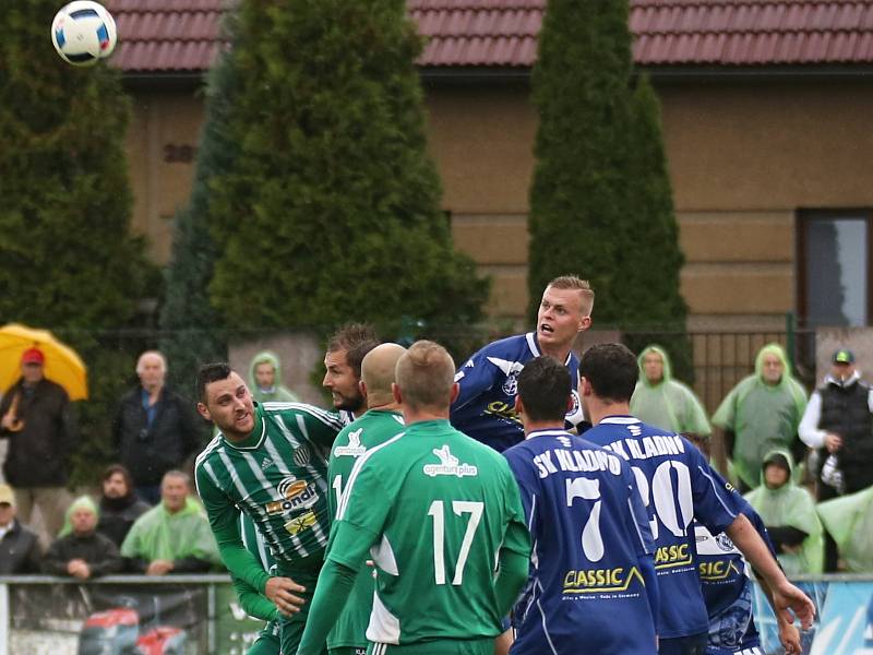 Sokol Hostouň - SK Kladno 1:3, Divize B, 8. 10. 2017