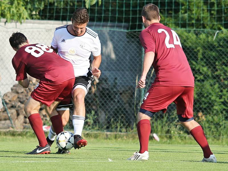 Fotbalisté SK Hřebeč sehráli přátelské utkání s týmem HC Sparta Praha / 18. 6. 2019 - Lidice