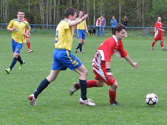 Doksy - Braškov 3:0, Přichystal uniká Vlasatému