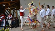 Středočeský folklorní festival Tuchlovická pouť se konal počtyřiadvacáté.