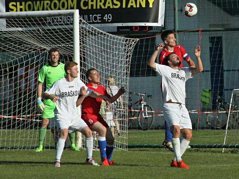 Doksy - Braškov 2:1, I.B třída sk. A, 27. 5. 2017