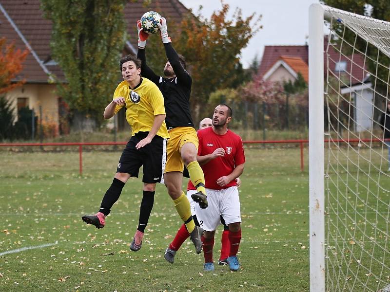 Sportovní klub Buštěhrad z.s. - SK Baník Libušín, z.s. "B" 4:1 (2:1), OP Kladno, 23. 10. 2021