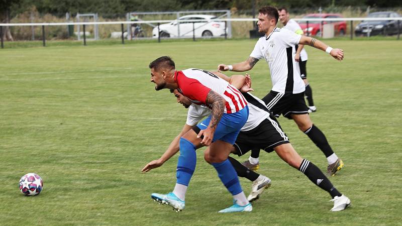 SK Hřebeč - ČLU Beroun 5:1 (2:1), KP, 13. 8. 2022