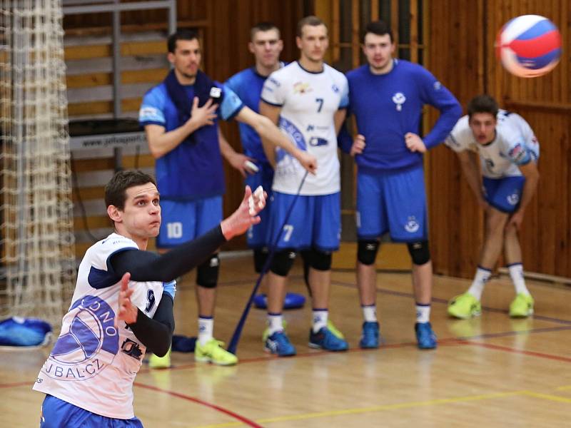 Kladno volejbal cz - Aero Odolena Voda 3:0, Extraliga volejbalu - čtvrtfinále, Kladno, 15. 3. 2017