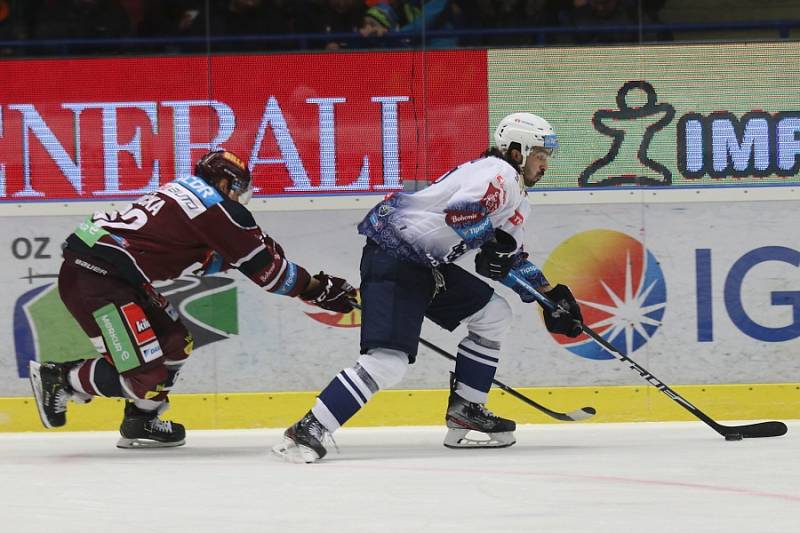 Extraligový zápas Kladno - Sparta.