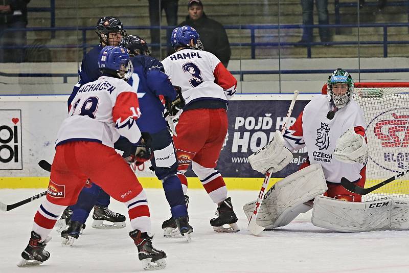 Česká republika - Finsko 3:2 sn, příprava U17 - 30. 12. 2018 Čez Stadion Kladno