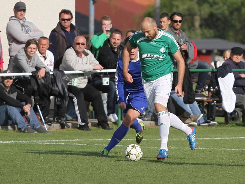 Sokol Hostouň - SK Hvozdnice 1:1, I.A. tř., 4.5.2014