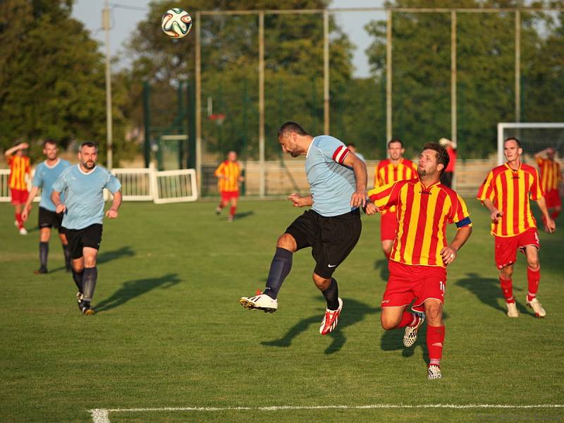 Sokol Lidice - SK Slaný B 4:3 pk, OP Kladno, 12. 9. 2015